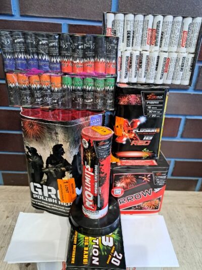 BOX TITANBLITZ 5 140 gr.NEC, ULTRAS LIBERI MEDIUM 60 gr.NEC