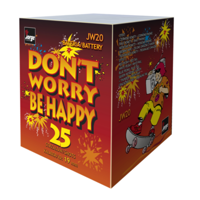 Bateria JW20 "Don't worry be happy"