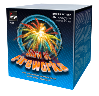 Bateria "Show of fireworks"