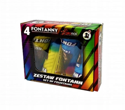 PXF209 Zestaw 4 fontann