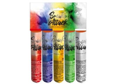 Kolorowe dymy Smoke Attack TXF799 - 5 sztuk