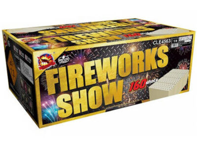 CLE4563 Fireworks Show 160 shots 30mm