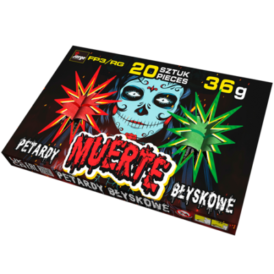 PETARDY HUKOWE MUERTE - 20 sztuk