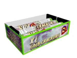 SINGLE XL GOLD CRACKLING 3 szt. 30 mm