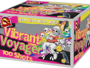 VIBRANT VOYAGER 100s 1,2" / 30 mm — Zestaw DSO 100 strzałów | SR PYRO (NOWOŚĆ)