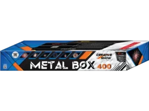 ZESTAW fajerwerków 400 strzałów METAL BOX PXC220 Piromax