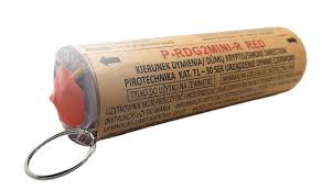 Świeca dymna Pyrolife red RDG2-MINI
