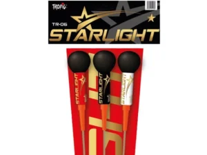 Zestaw 3 rakiet STAR LIGHT TR06 Tropic | Duże rakiety z efektami Zestaw 3 rakiet STAR LIGHT TR06 Tropic | Duże rakiety z efektami