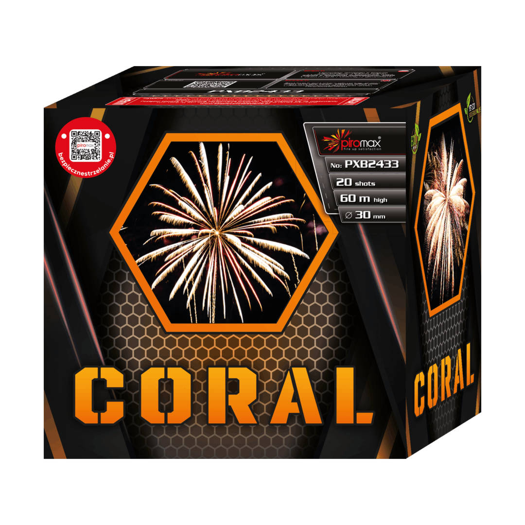 Coral PXB2433 - 20 strzałów 30 mm Piromax Coral PXB2433 - 20 strzałów 30 mm Piromax