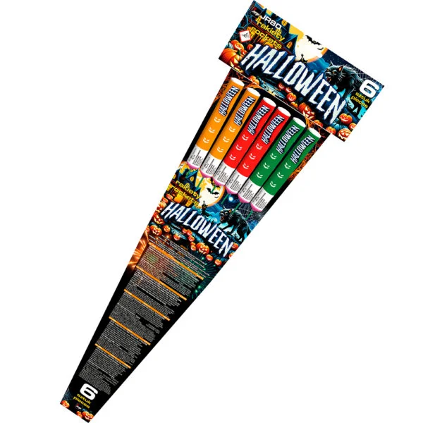 Rakiety Jorge HALLOWEEN JR80 – 6 sztuk Rakiety Jorge HALLOWEEN JR80 – 6 sztuk