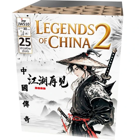 Legends of China 2 JW510 Jorge 25 strzałów 30 mm Legends of China 2 JW510 Jorge 25 strzałów 30 mm